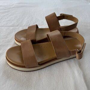 Nisolo Go-To Platform Sandal 2.0 - Almond